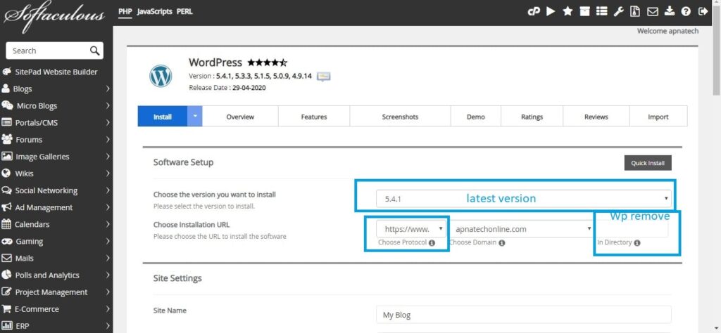 wordpress wordpress